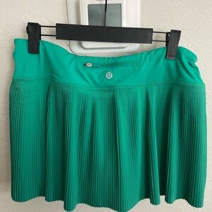 lululemon athletica Pleated Athletic Skirt in Teal